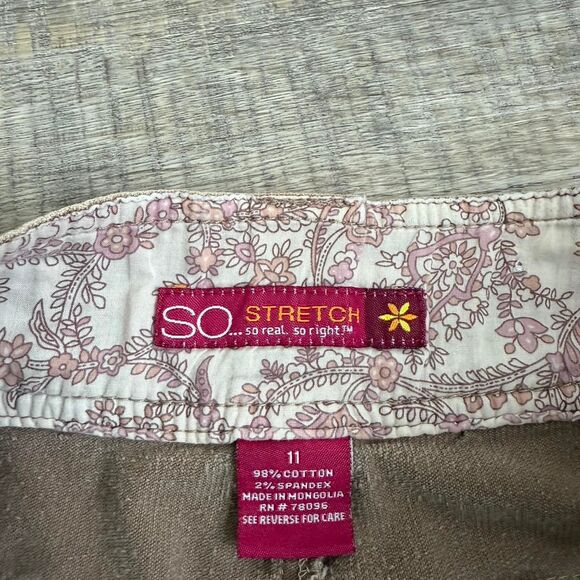 So Corduroy Brown Jeans Size 11 - Picture 5 of 5